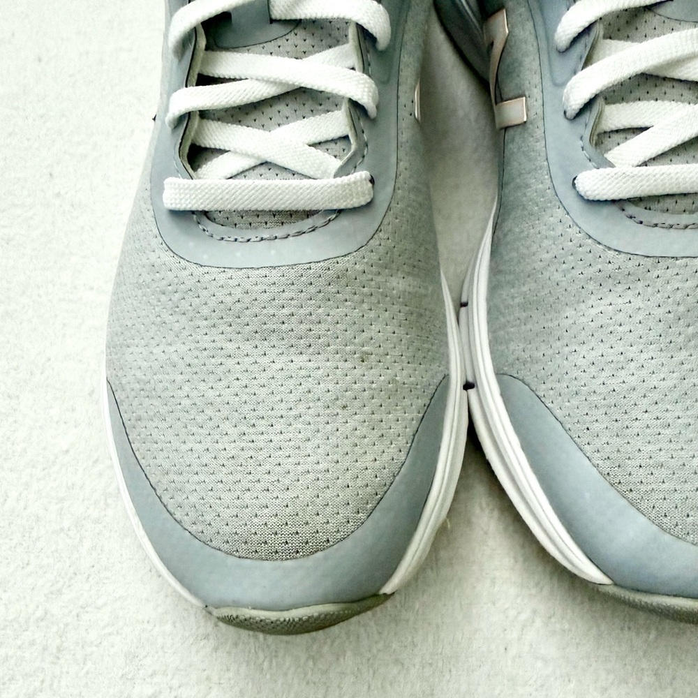 New Balance Gray and Pink Cross Training Sneakers - Picture 6 of 10